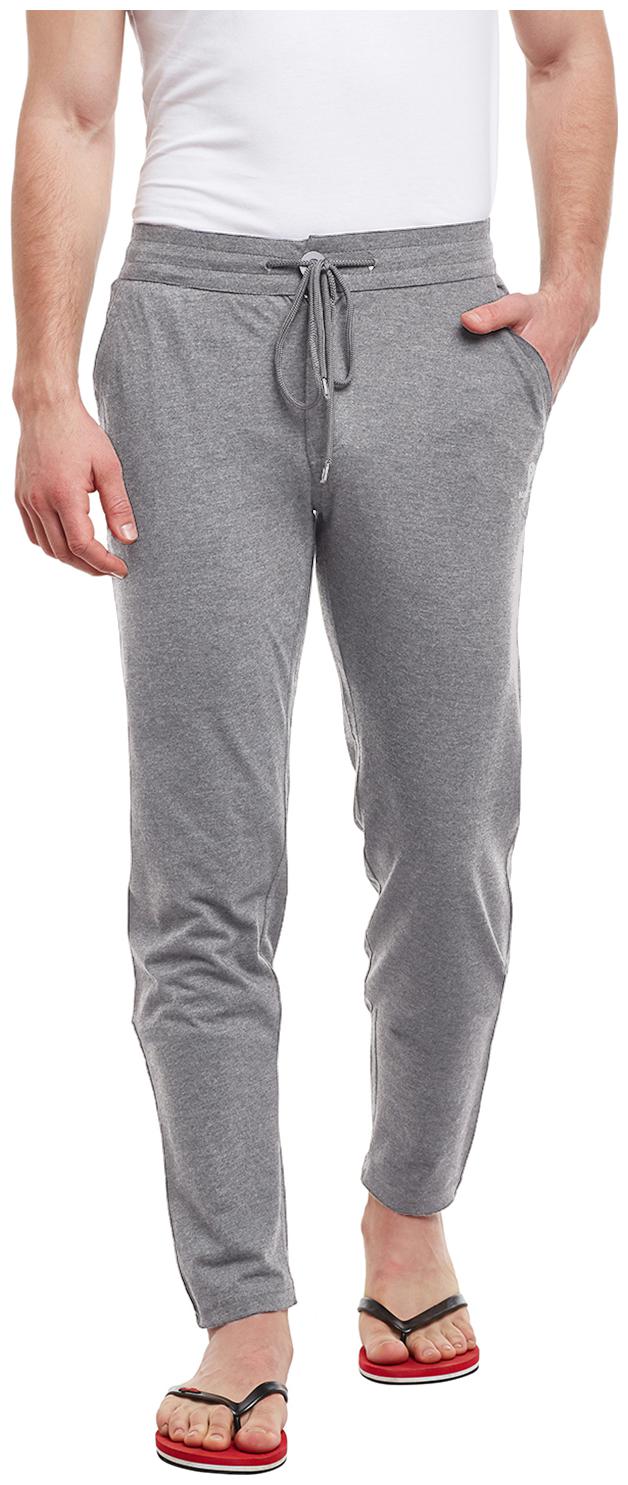 

Bodyactive Men Grey Solid Regular fit Track pants