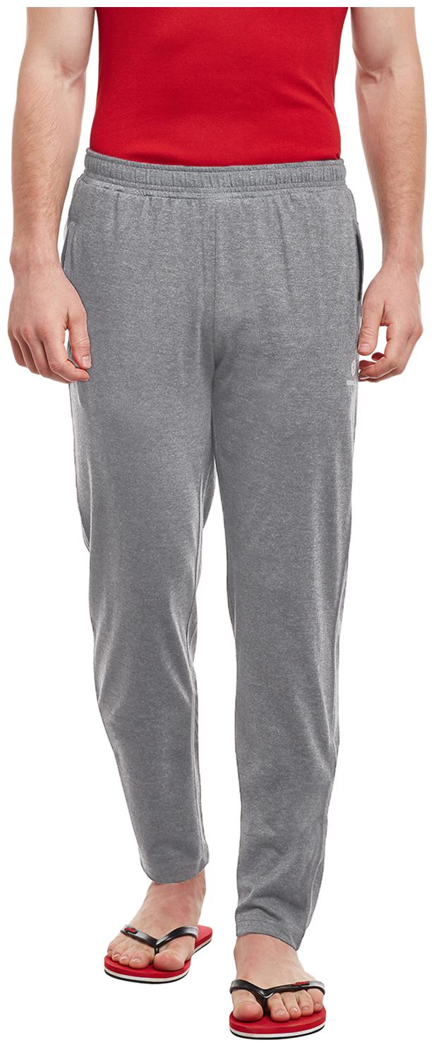 

Bodyactive Men Grey Solid Regular fit Track pants
