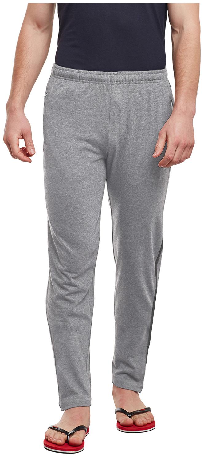 

Bodyactive Men Grey Solid Regular fit Track pants