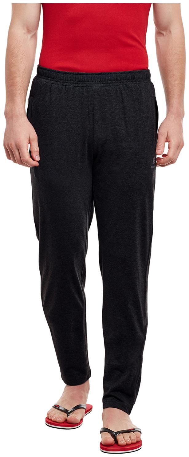 

Bodyactive Men Black Solid Regular fit Track pants