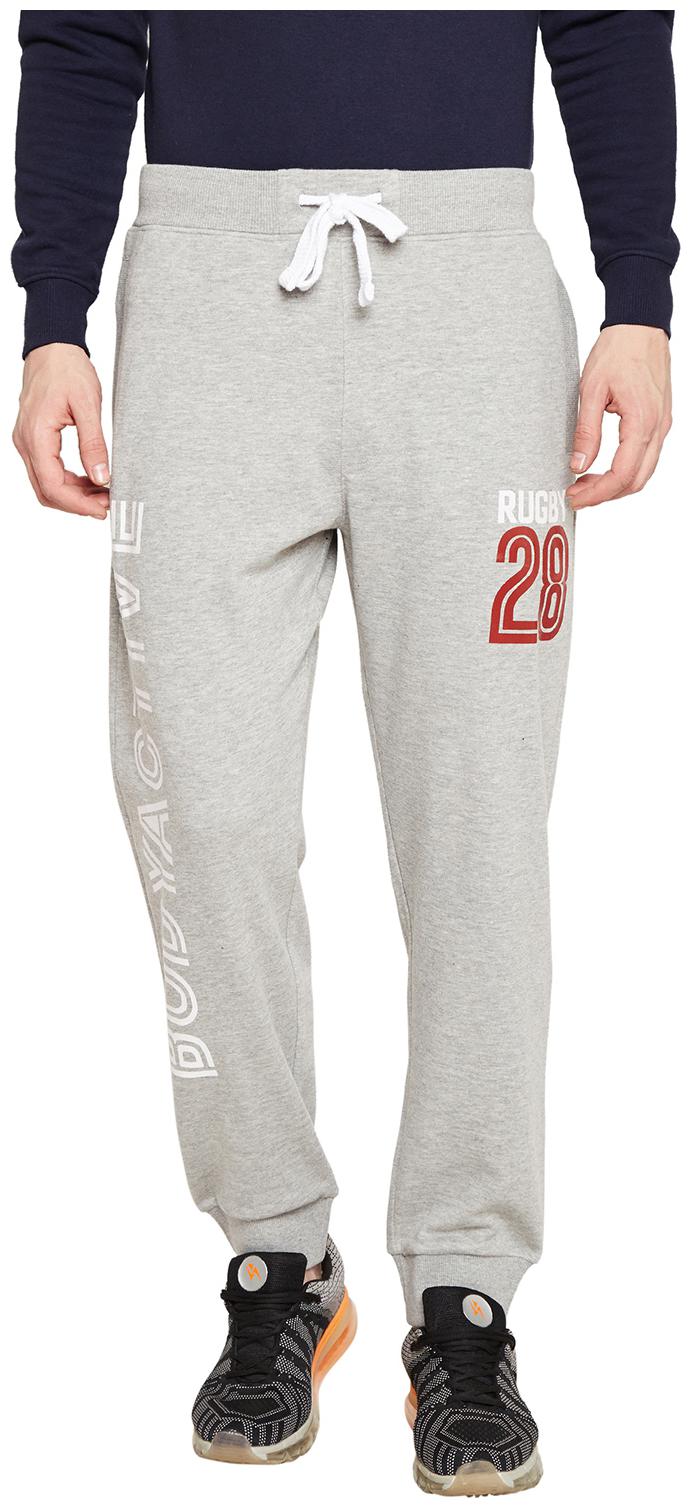 

Bodyactive Men Grey Solid Regular fit Track pants