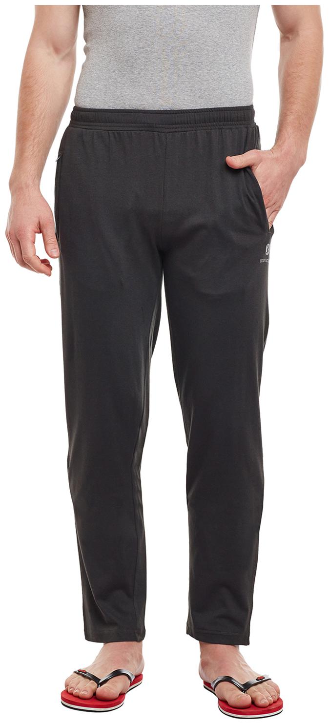 

Bodyactive Men Grey Solid Regular fit Track pants