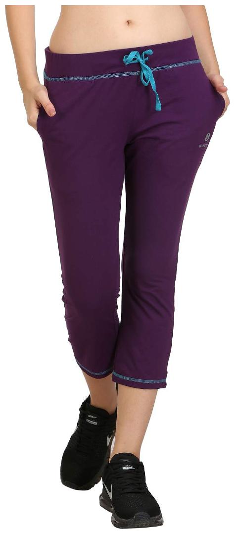 

Bodyactive Women Solid Sport shorts - Purple