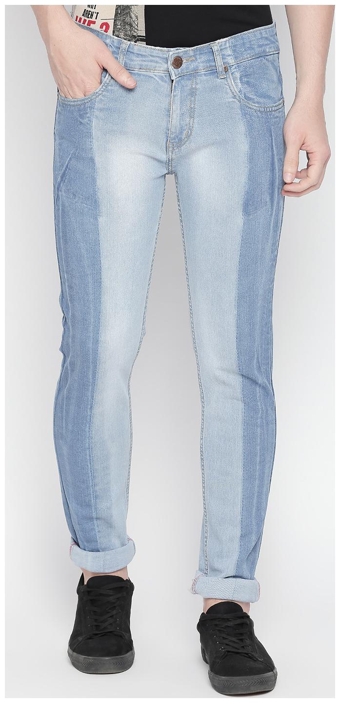 

BOLTS BARRELS Men Blue Slim Fit Jeans