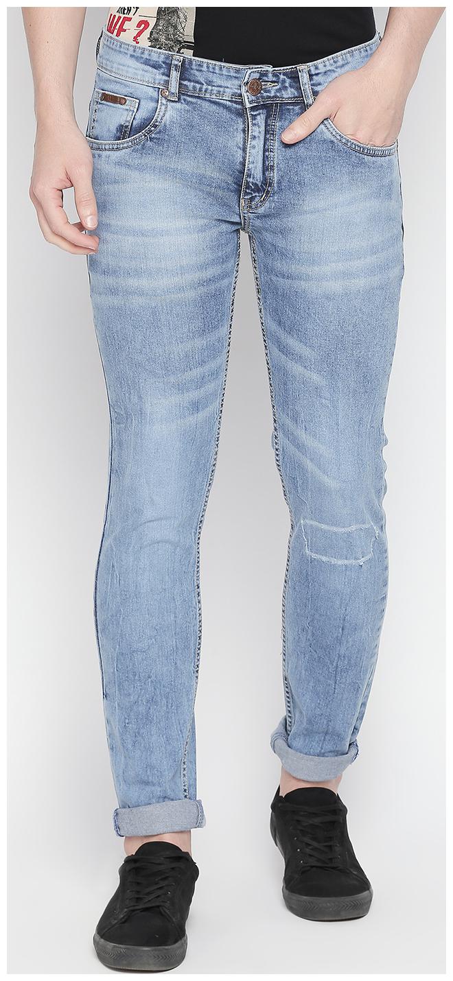 

BOLTS BARRELS Men Blue Slim Fit Jeans