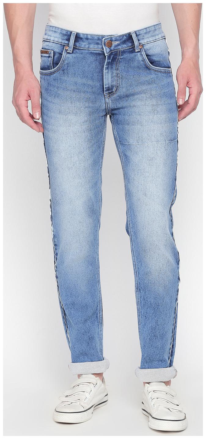 

BOLTS BARRELS Men Blue Slim Fit Jeans