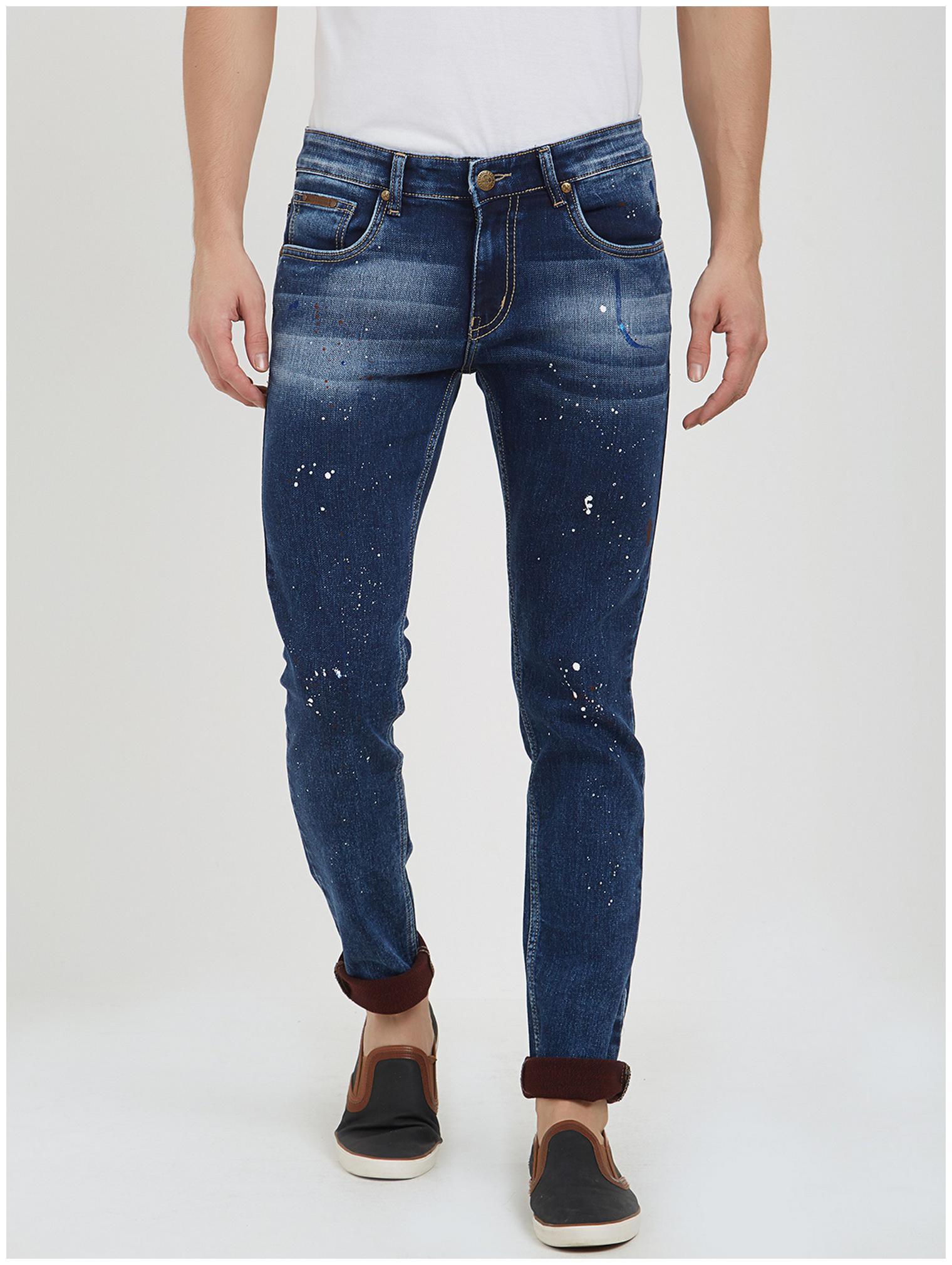

BOLTS BARRELS Men Blue Slim Fit Jeans