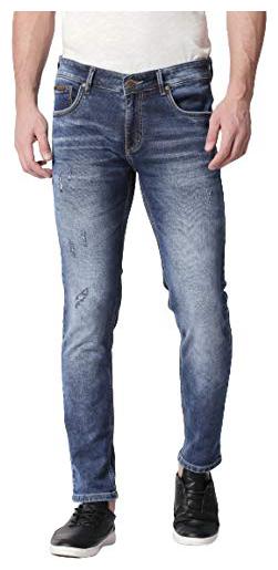 

BOLTS BARRELS Men Blue Slim Fit Jeans