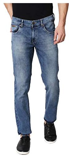 

BOLTS BARRELS Men Blue Slim Fit Jeans