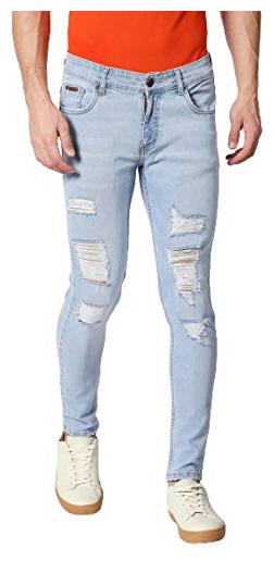 

BOLTS BARRELS Men Blue Slim Fit Jeans