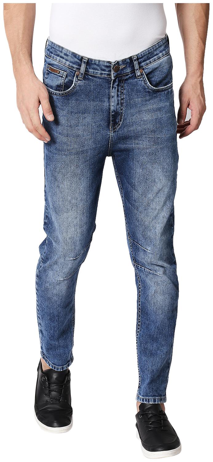 

BOLTS BARRELS Men Blue Tapered Fit Jeans