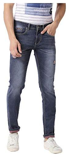 

BOLTS BARRELS Men Blue Slim Fit Jeans