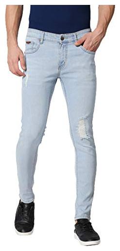 

BOLTS BARRELS Men Blue Slim Fit Jeans