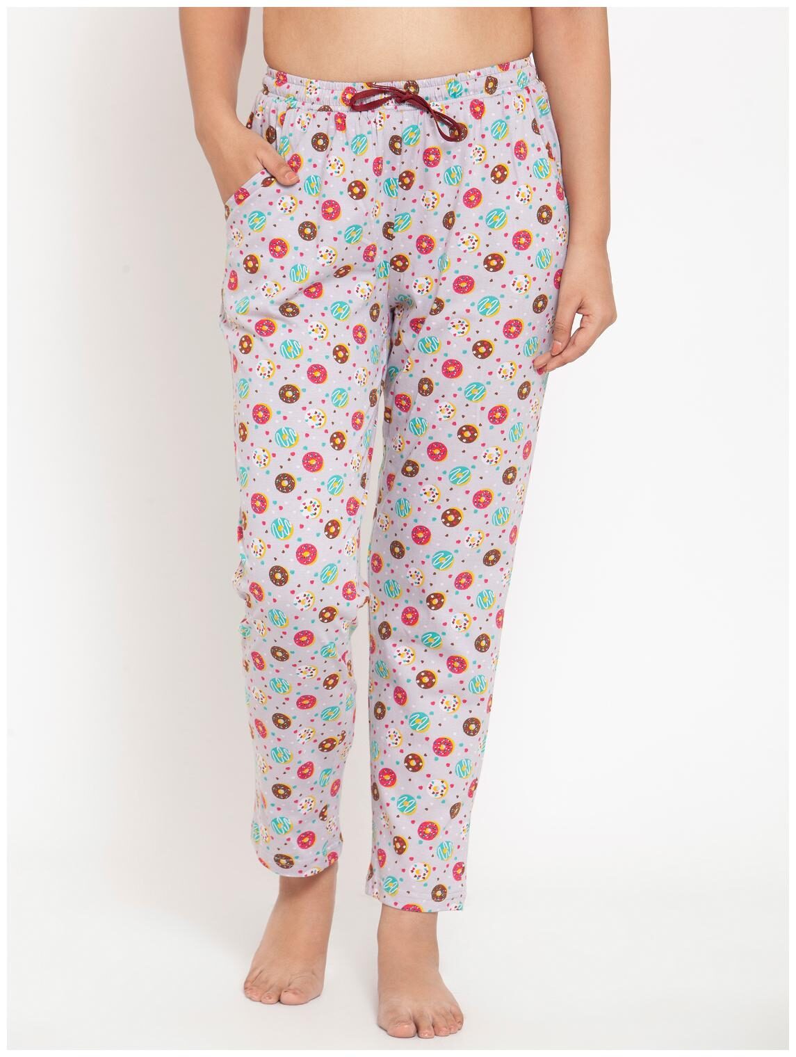 

Boston Club Women Cotton Regular Fit Printed Regular Lower (Multi)