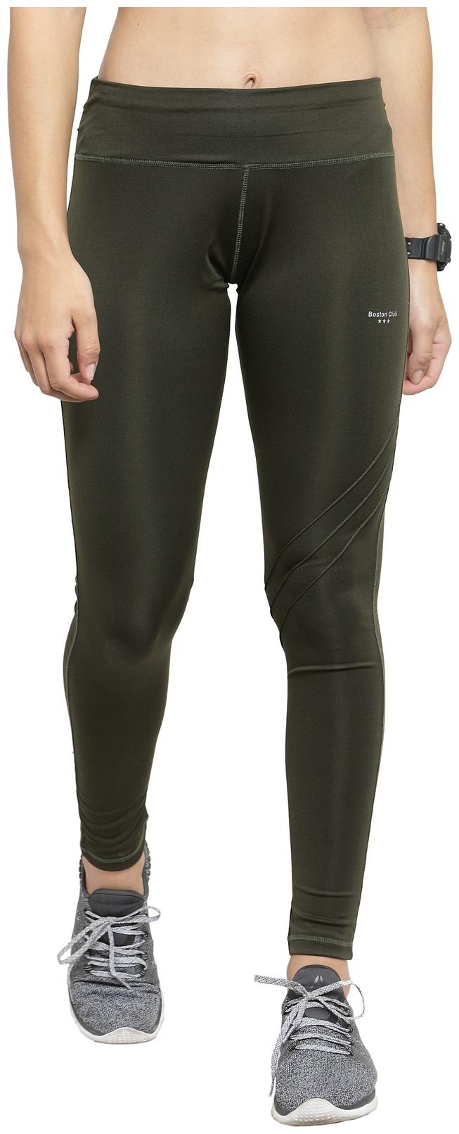 

Boston Club Solid Tights - Green
