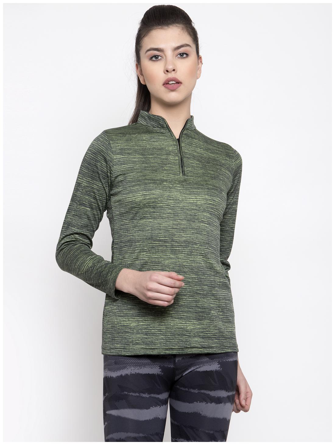 

Boston Club Women Solid Sports T-Shirt - Green