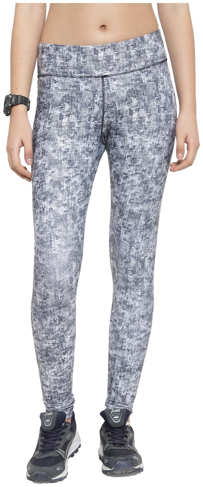 

Boston Club Women Regular fit Polyester Printed Track pants - Black White