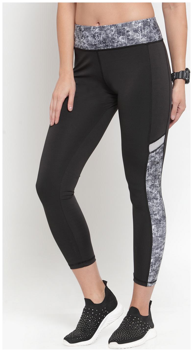 

Boston Club Printed Tights - Black