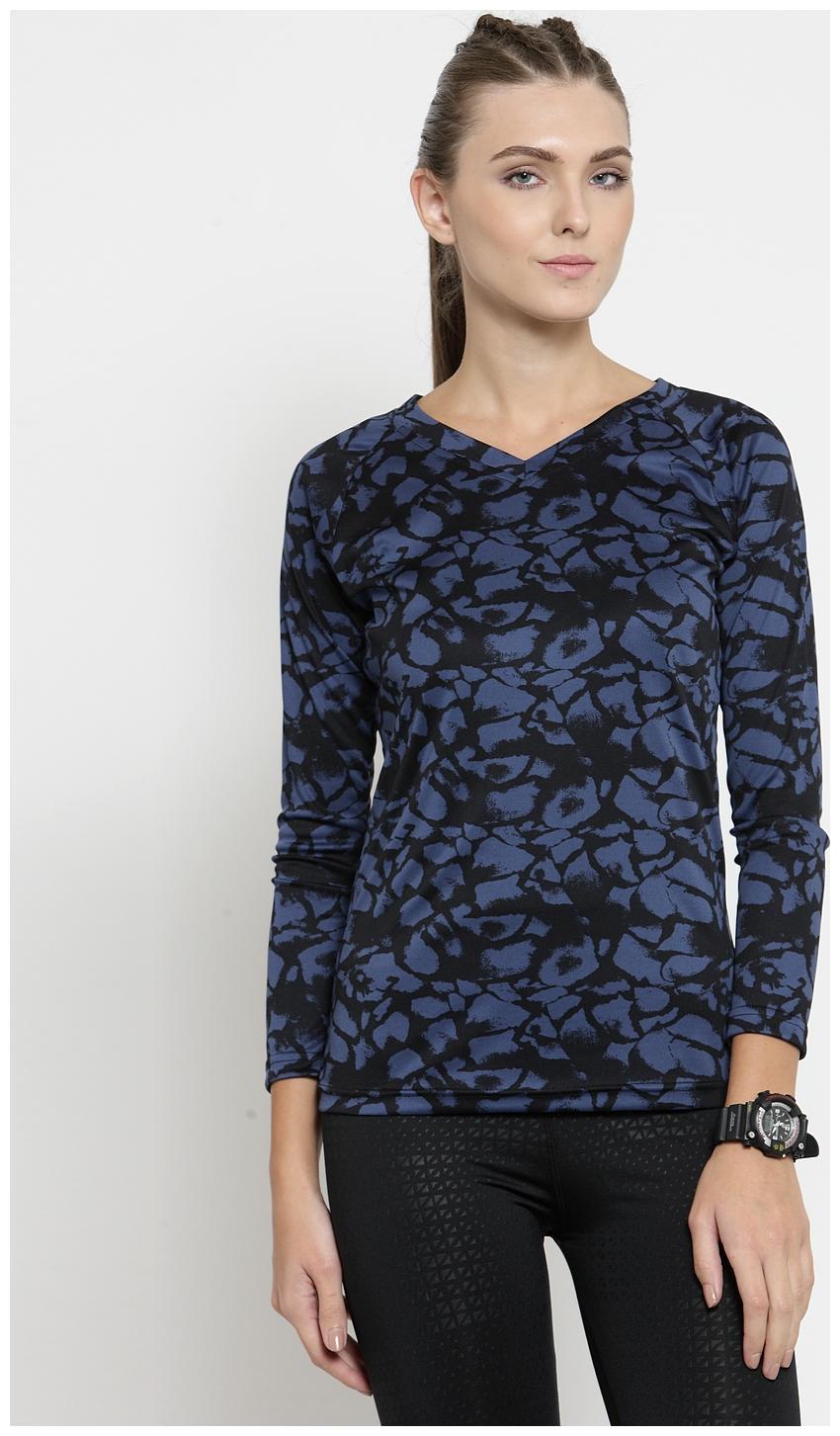 

Boston Club Women Printed Sports T-Shirt - Blue