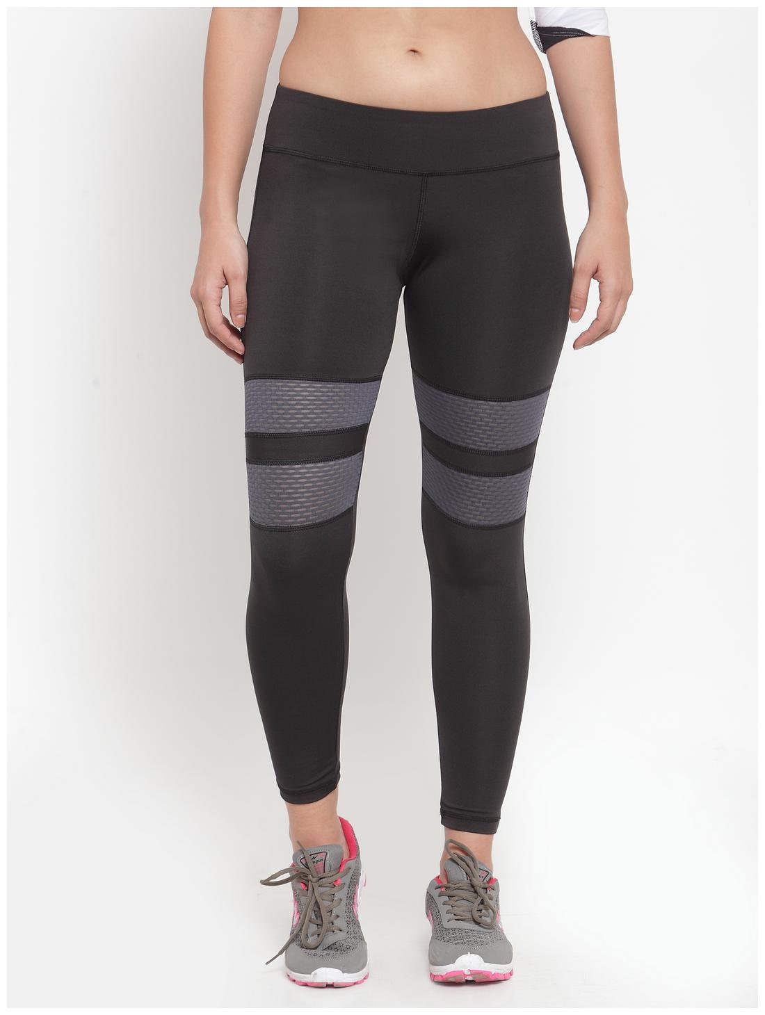 

Boston Club Striped Tights - Black