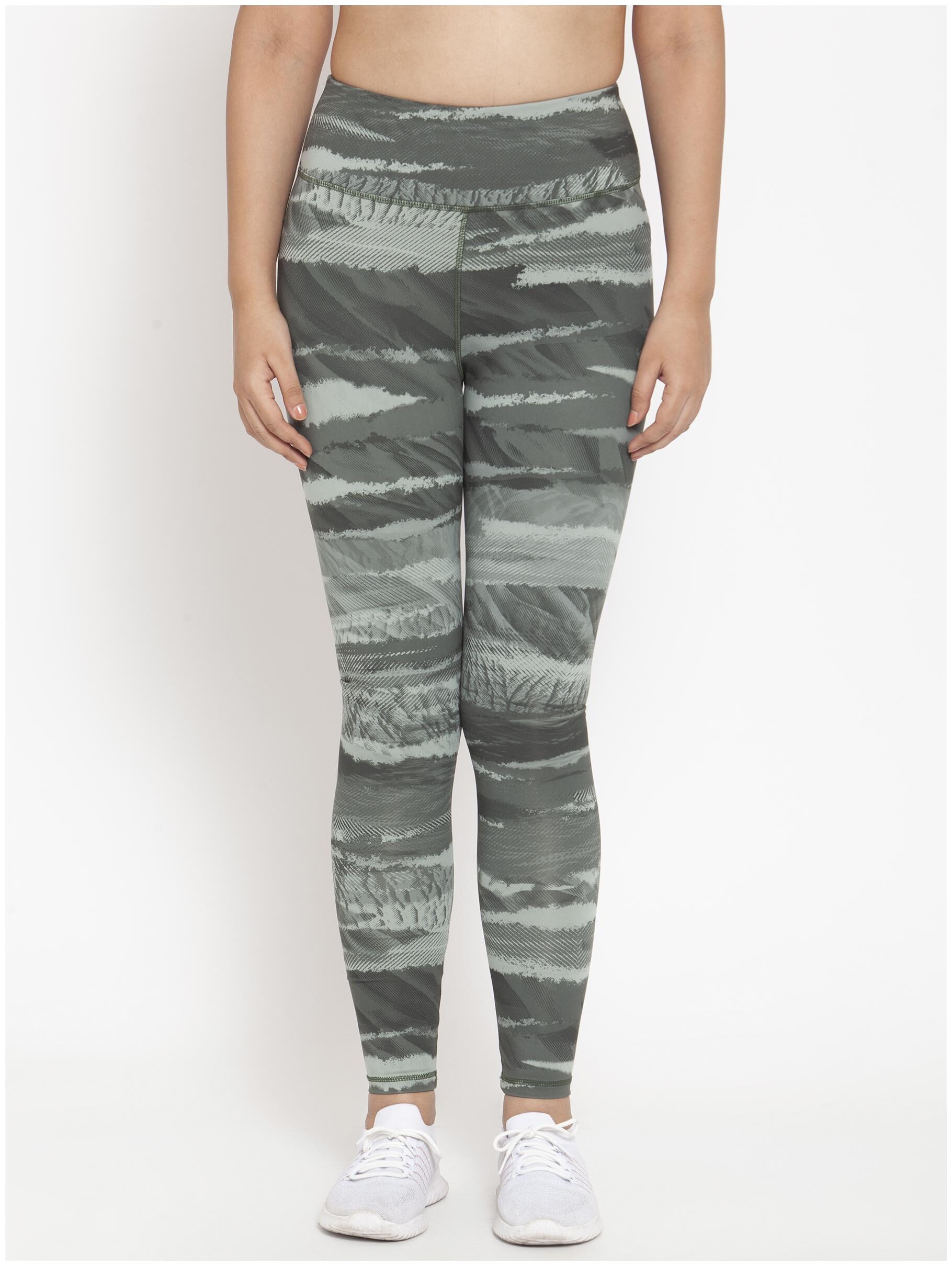 

Boston Club Printed Tights - Green