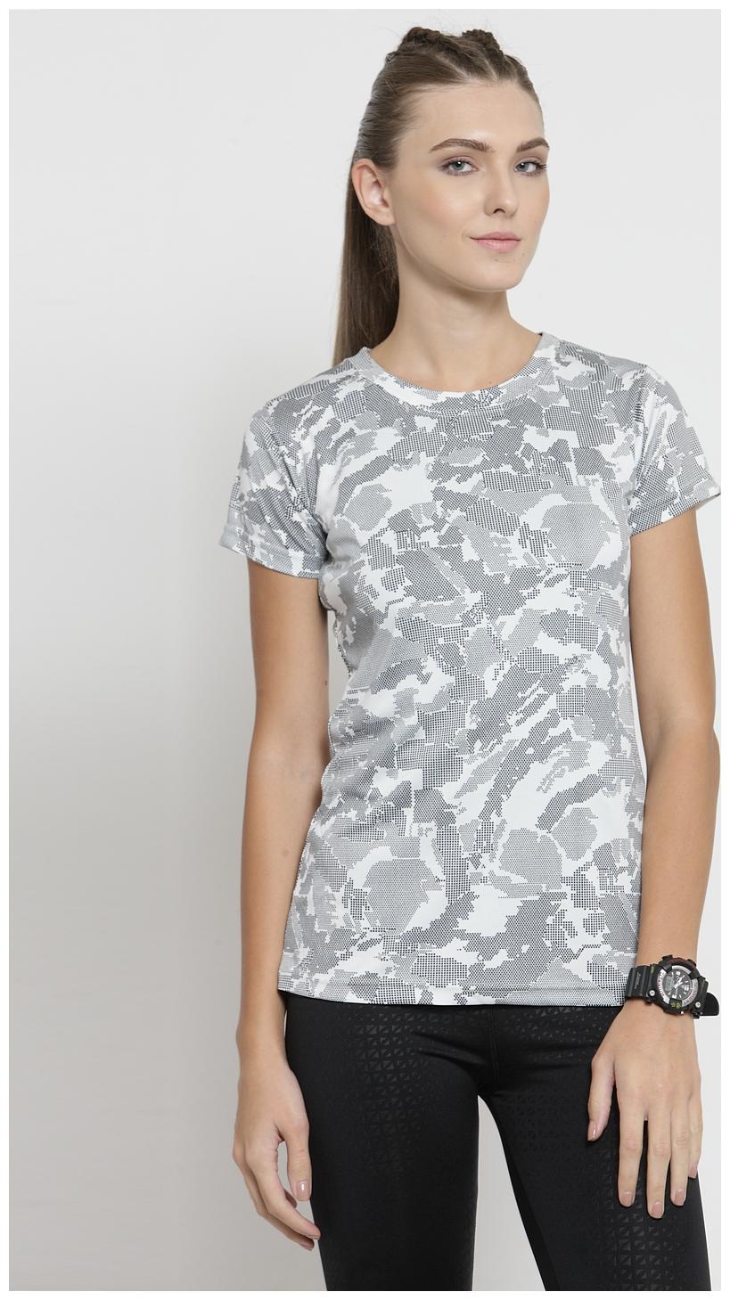 

Boston Club Women Printed Sports T-Shirt - White