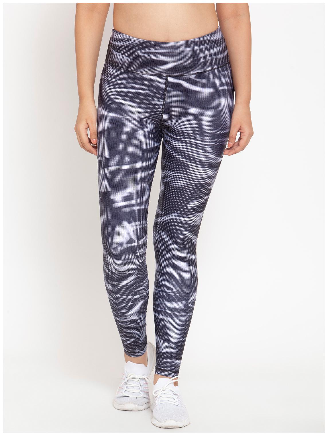 

Boston Club Printed Tights - Grey