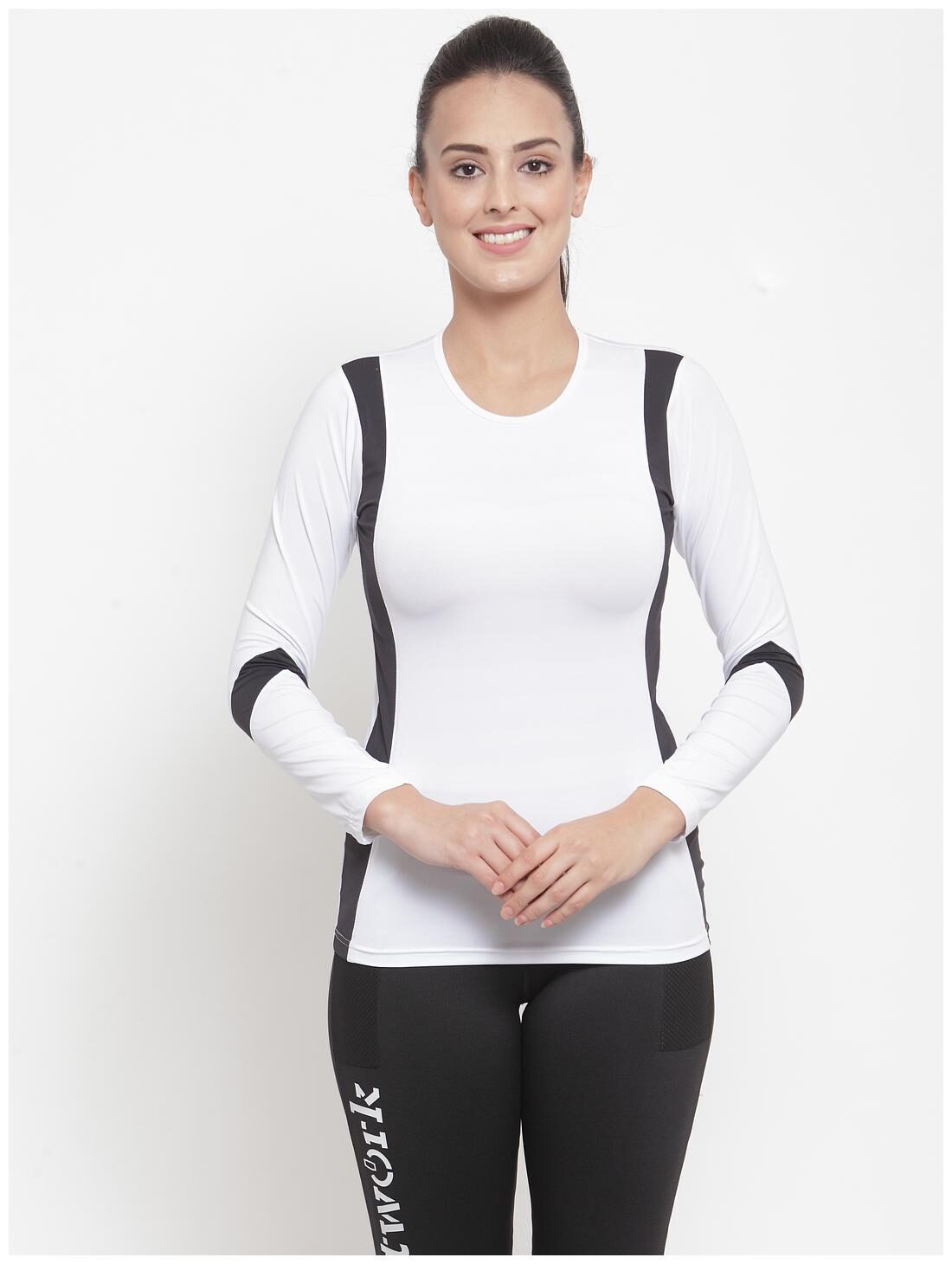 

Boston Club Women Solid Sports T-Shirt - White