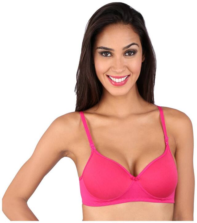 Bralux Pink Cotton Bra