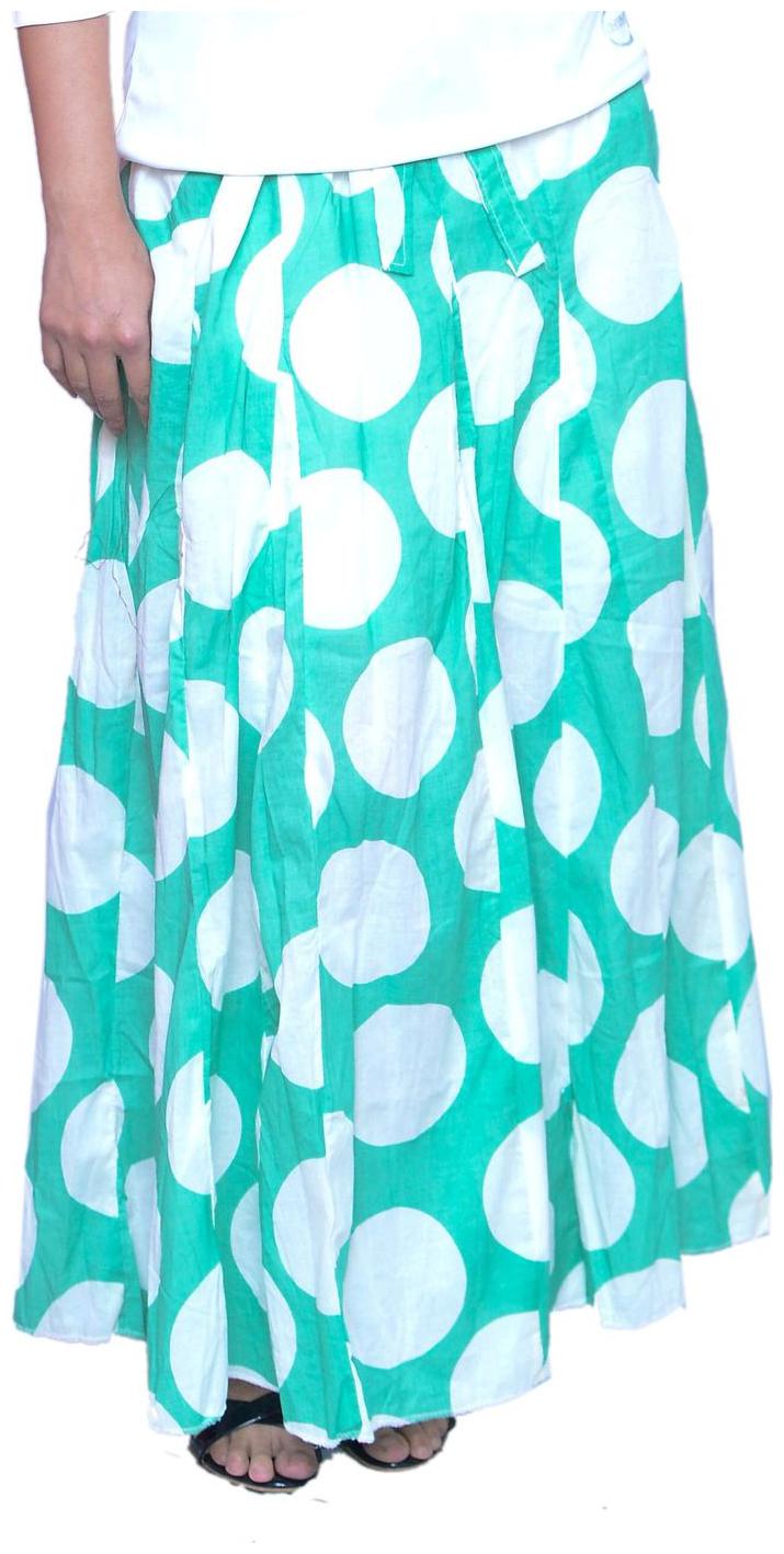 

NICE QUEEN Geometric Skorts Midi Skirt - Multi