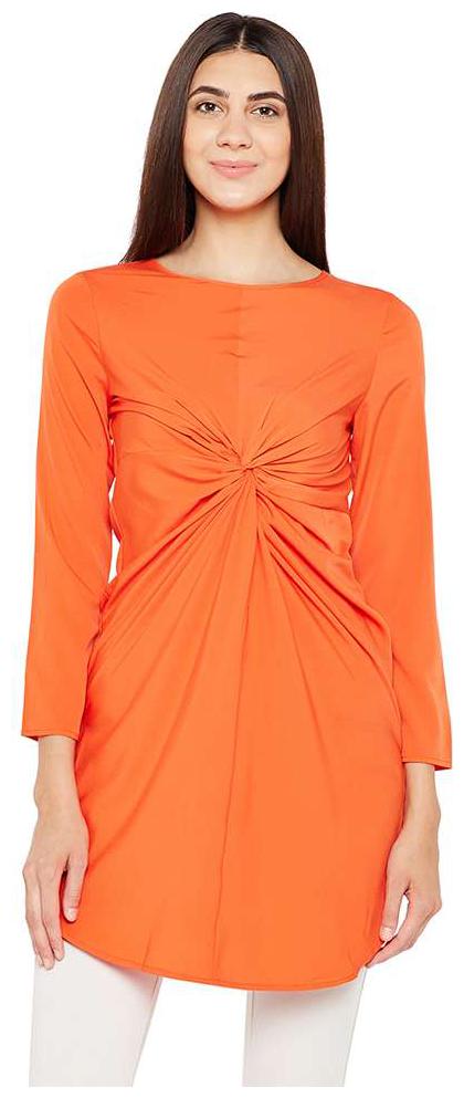 

Oxolloxo Women Floral Regular tunic - Orange