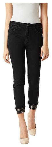 

Miss Chase Women Black Slim fit Jeans