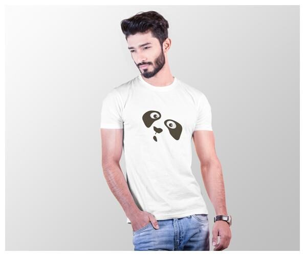 

BRILL FEEL Men White Regular fit Knitted Round neck T-Shirt - Pack Of 1