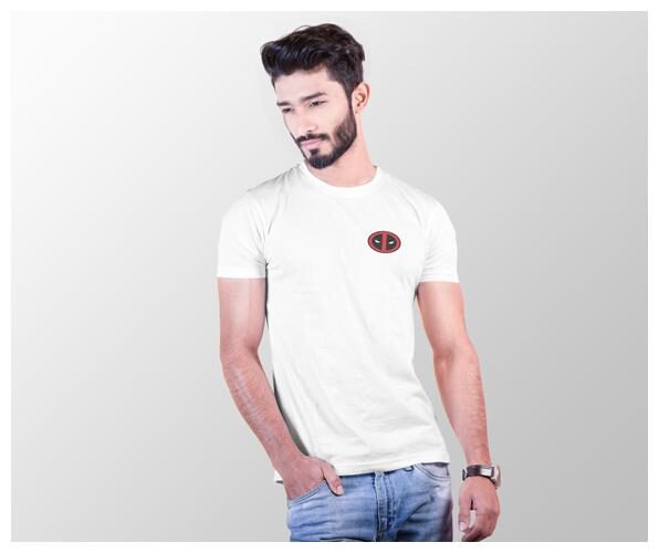 

BRILL FEEL Men White Regular fit Knitted Round neck T-Shirt - Pack Of 1