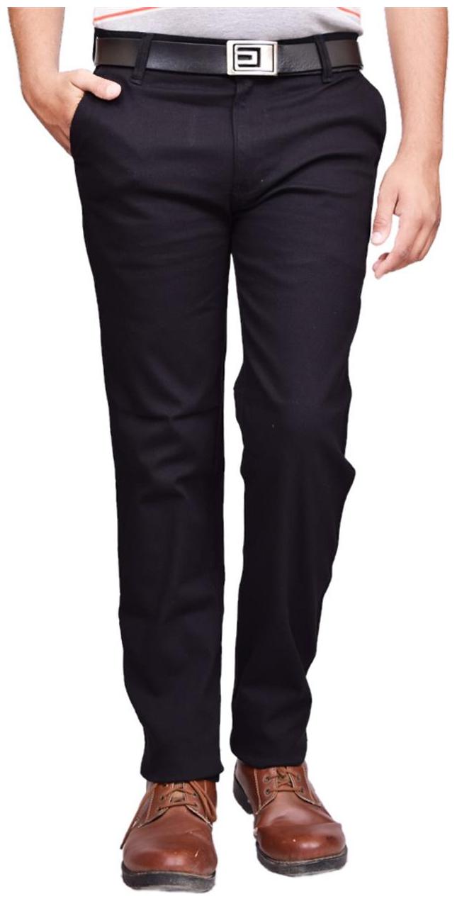 

British Terminal Black Chinos