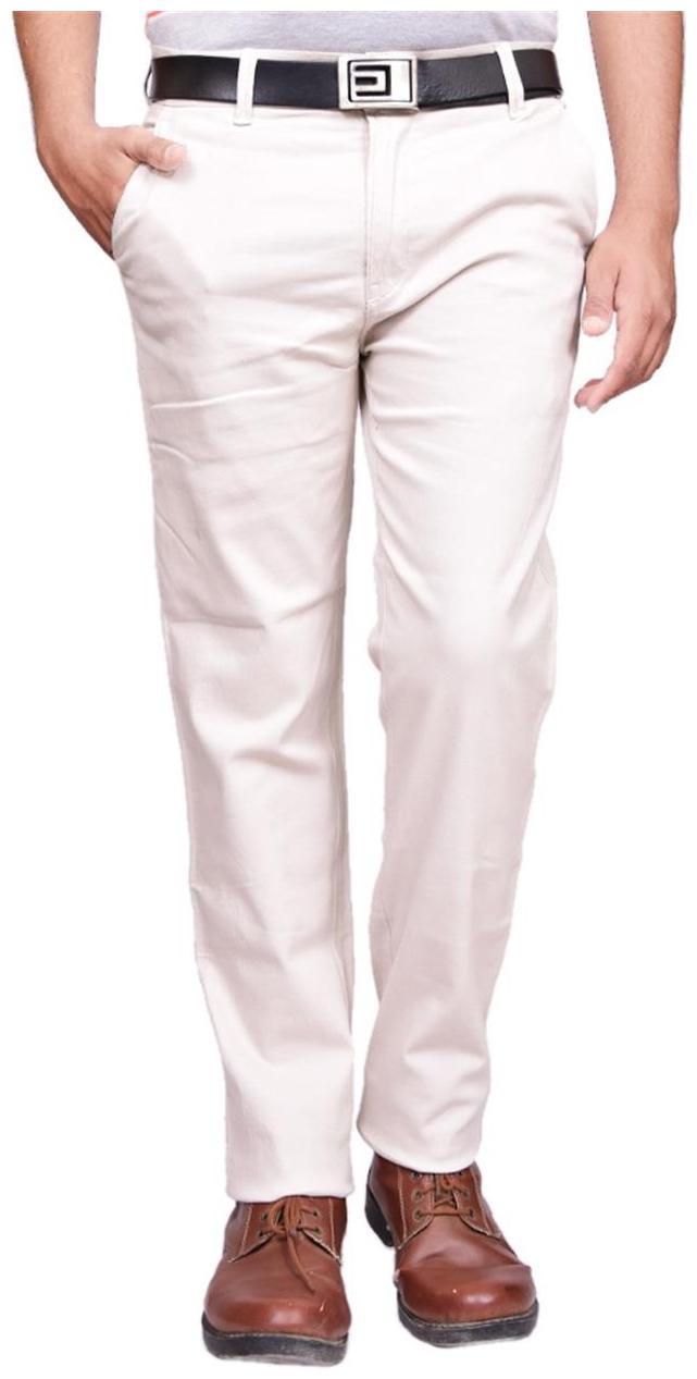 

British Terminal White Chinos