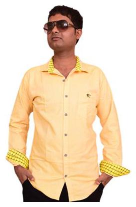 

British Terminal Stylish Look Yellow Slob ( Chianti ) Shirt