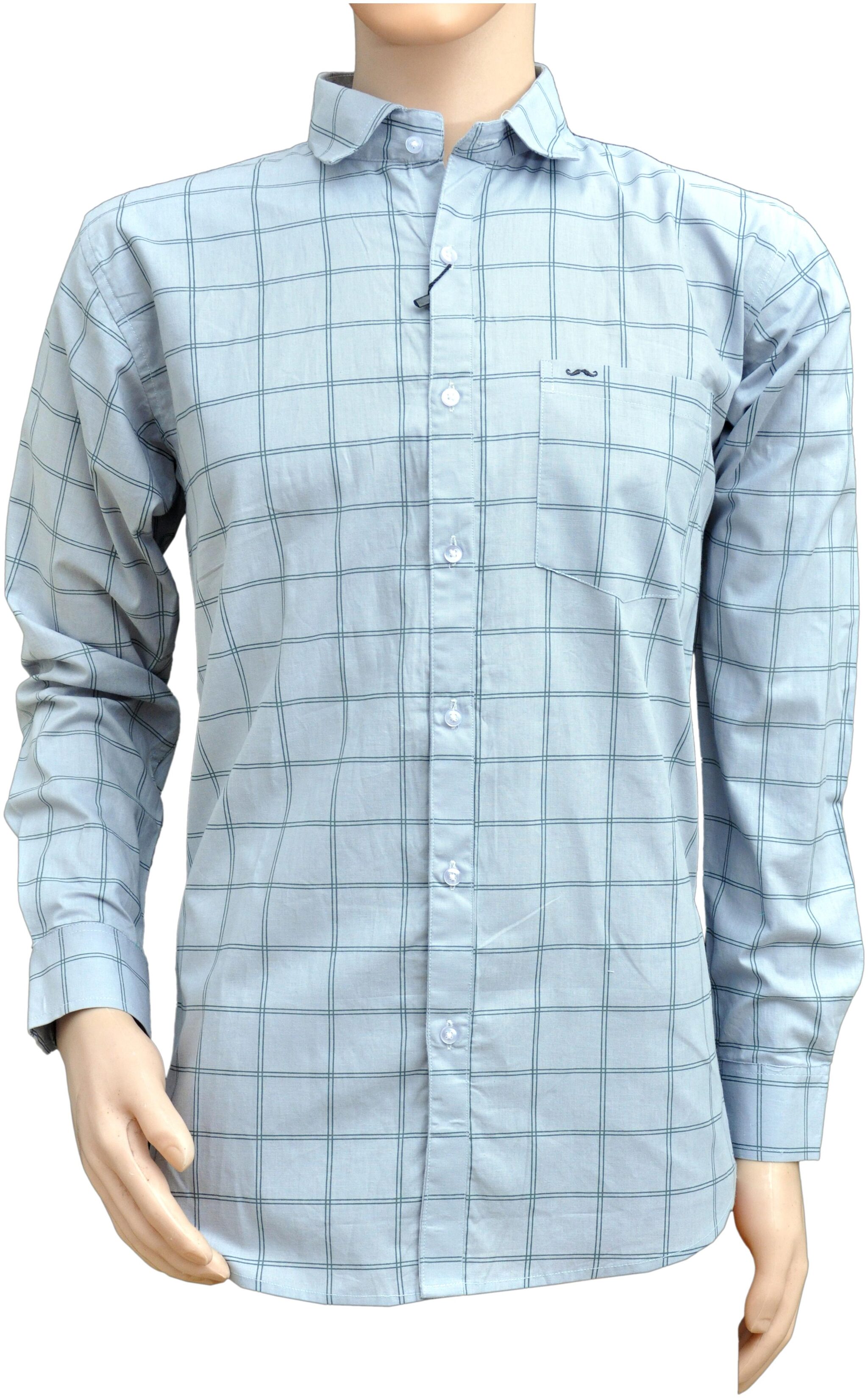 

Brolis Men Slim fit Formal Shirt - Grey