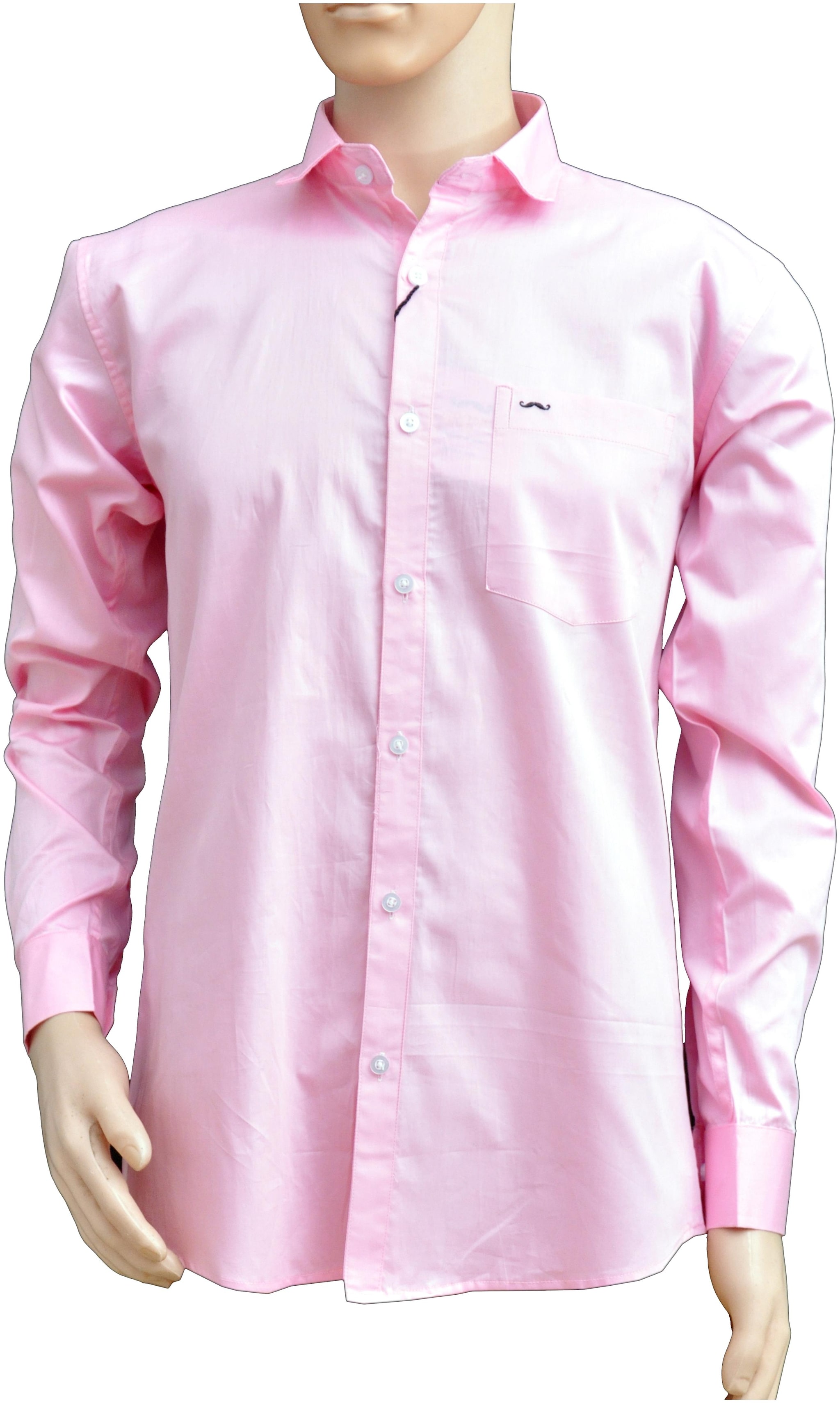 

Brolis Men Pink Solid Slim Fit Casual Shirt