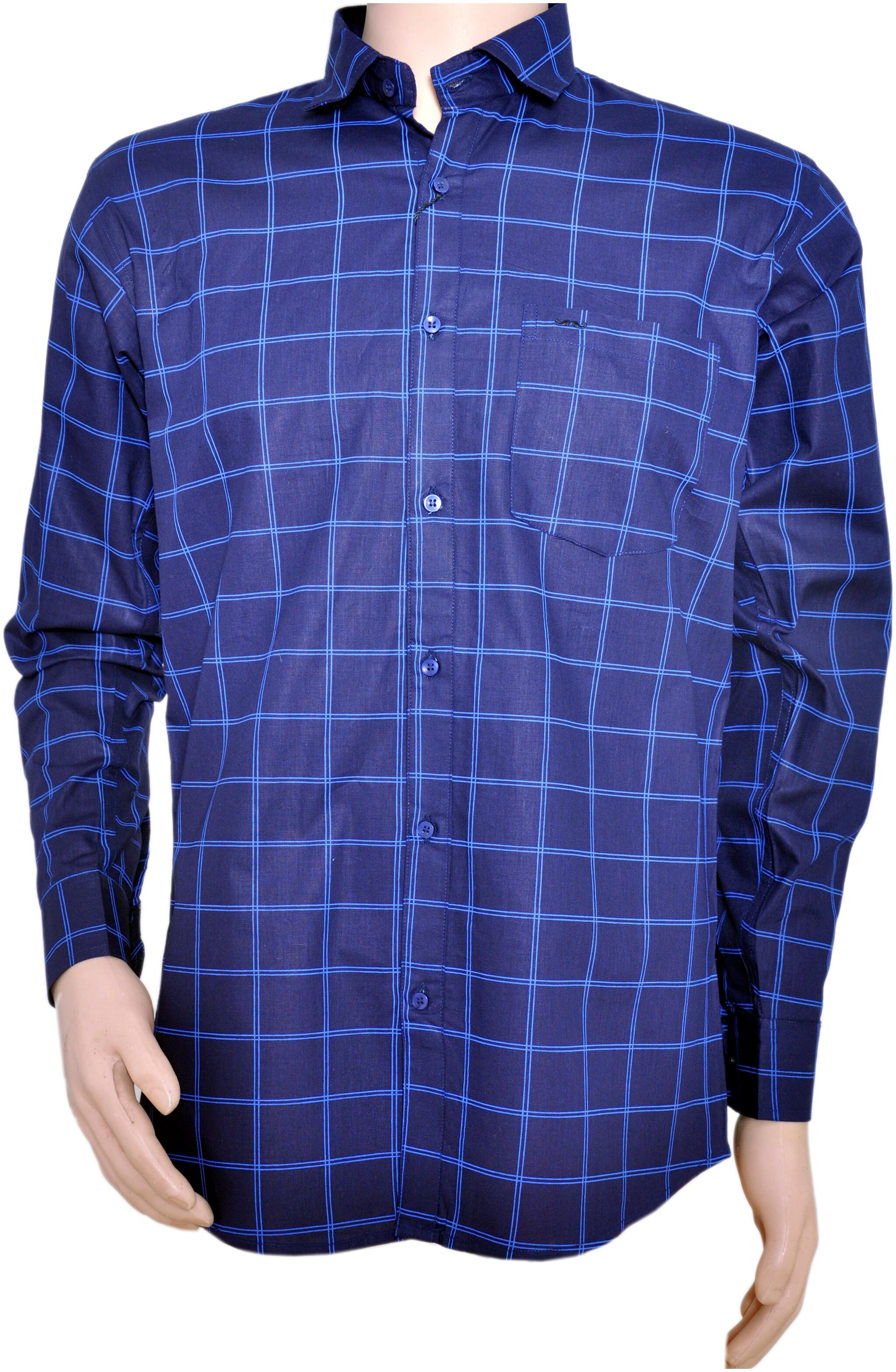 

Brolis Men Slim fit Formal Shirt - Blue