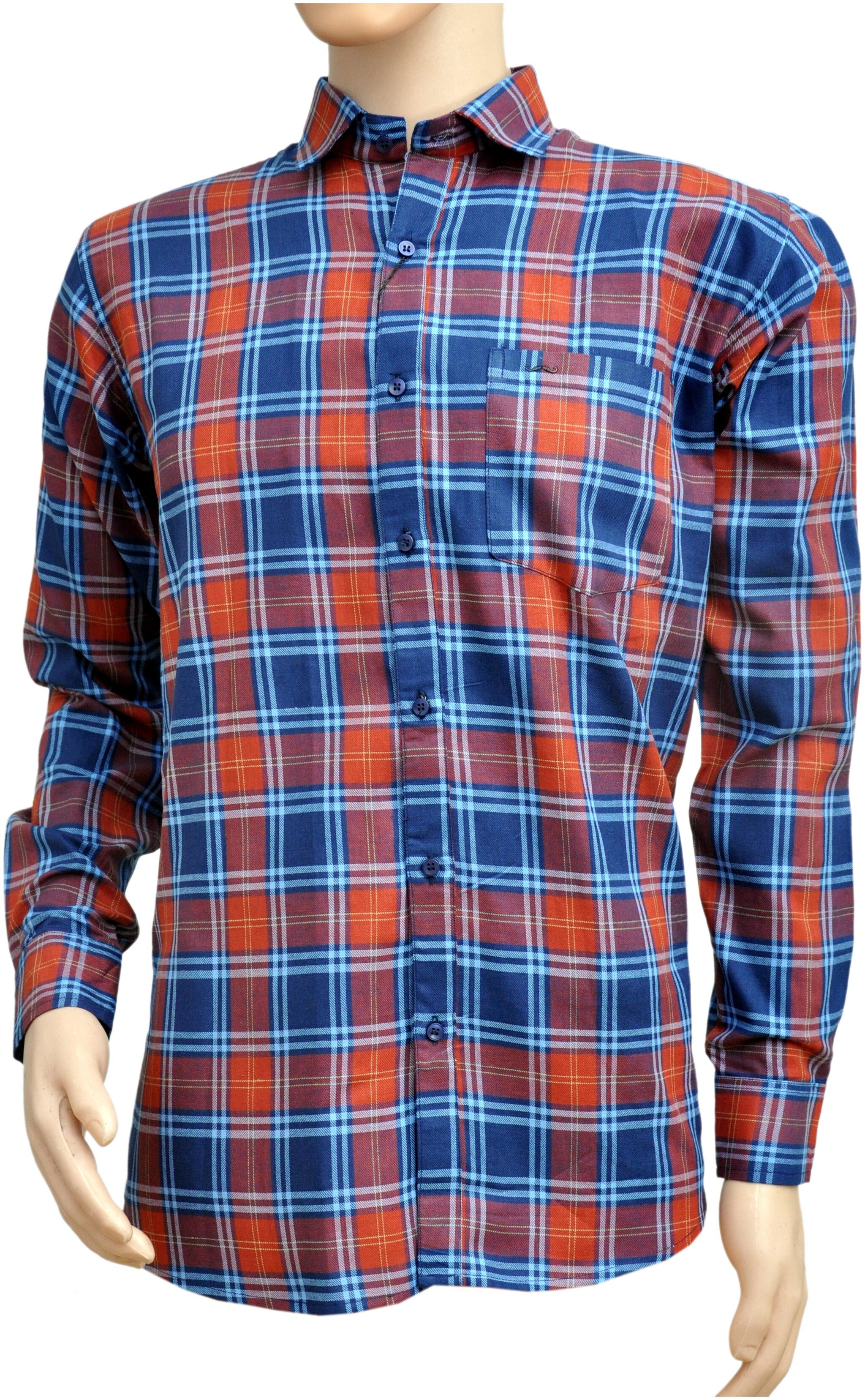 

Brolis Men Red Checked Slim Fit Casual Shirt