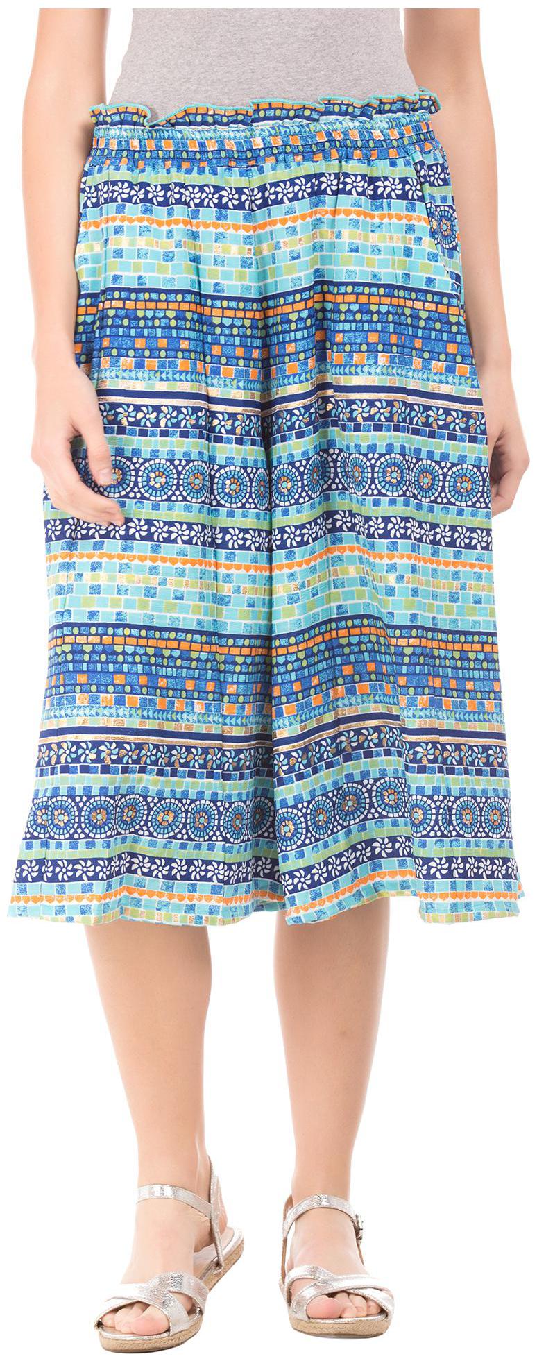 

Bronz Women Blue Regular fit Cullotes