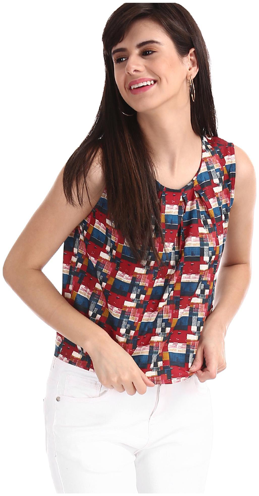 

Bronz Women Printed Regular top - Multi