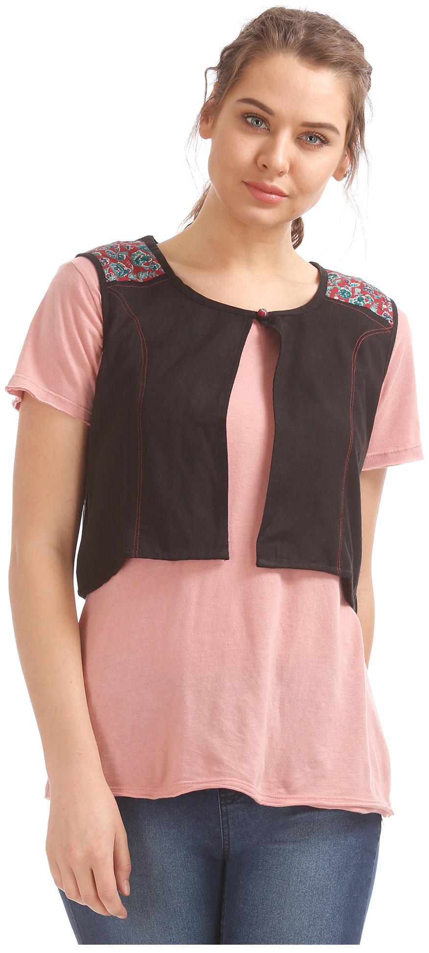 

Bronz Women Shrug - Black