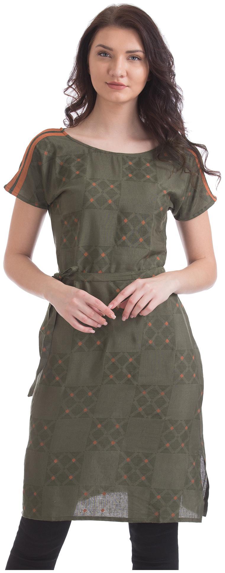 

Bronz Women Printed Regular tunic - Green