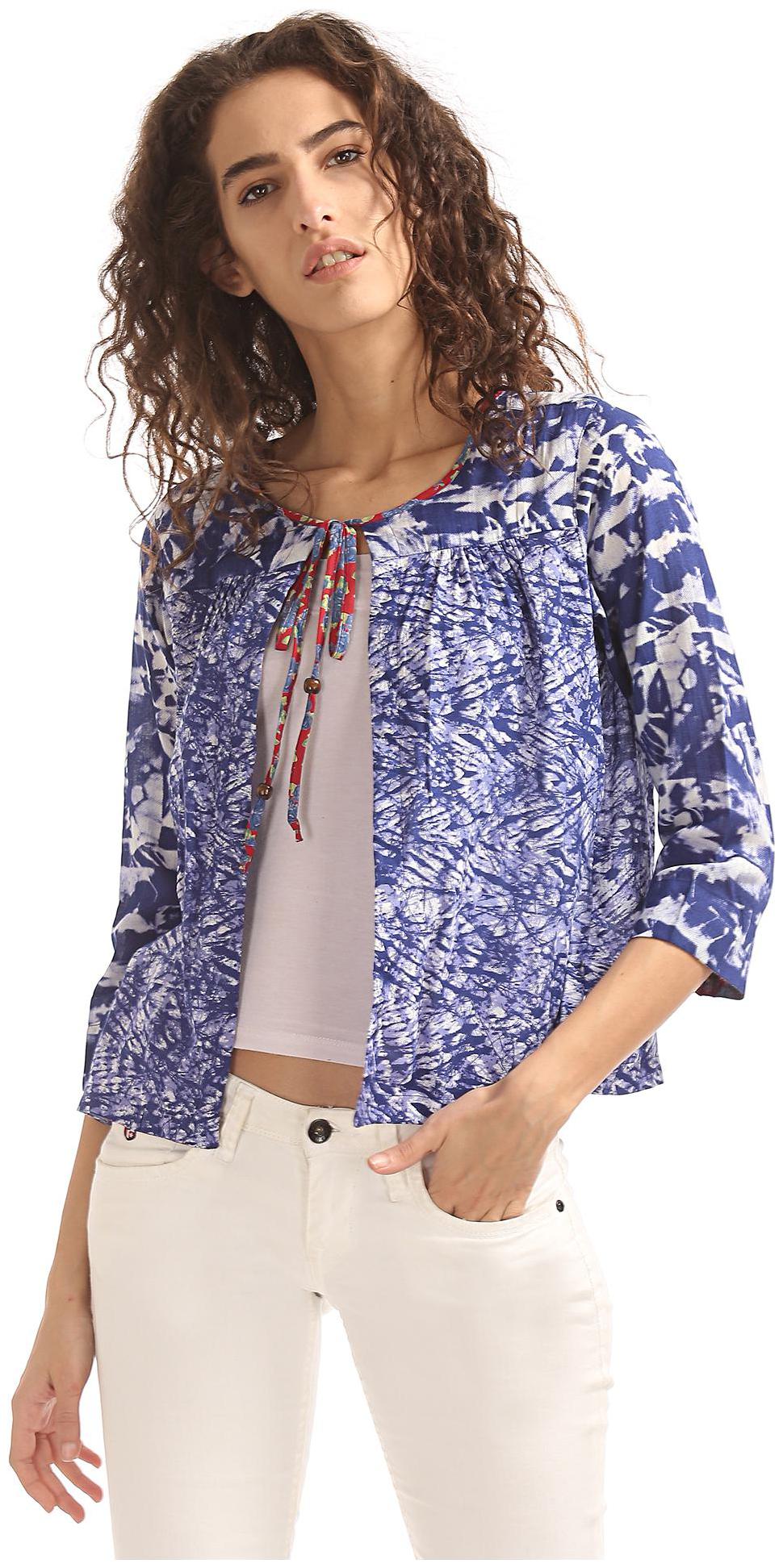 

Bronz Women Shrug - Blue