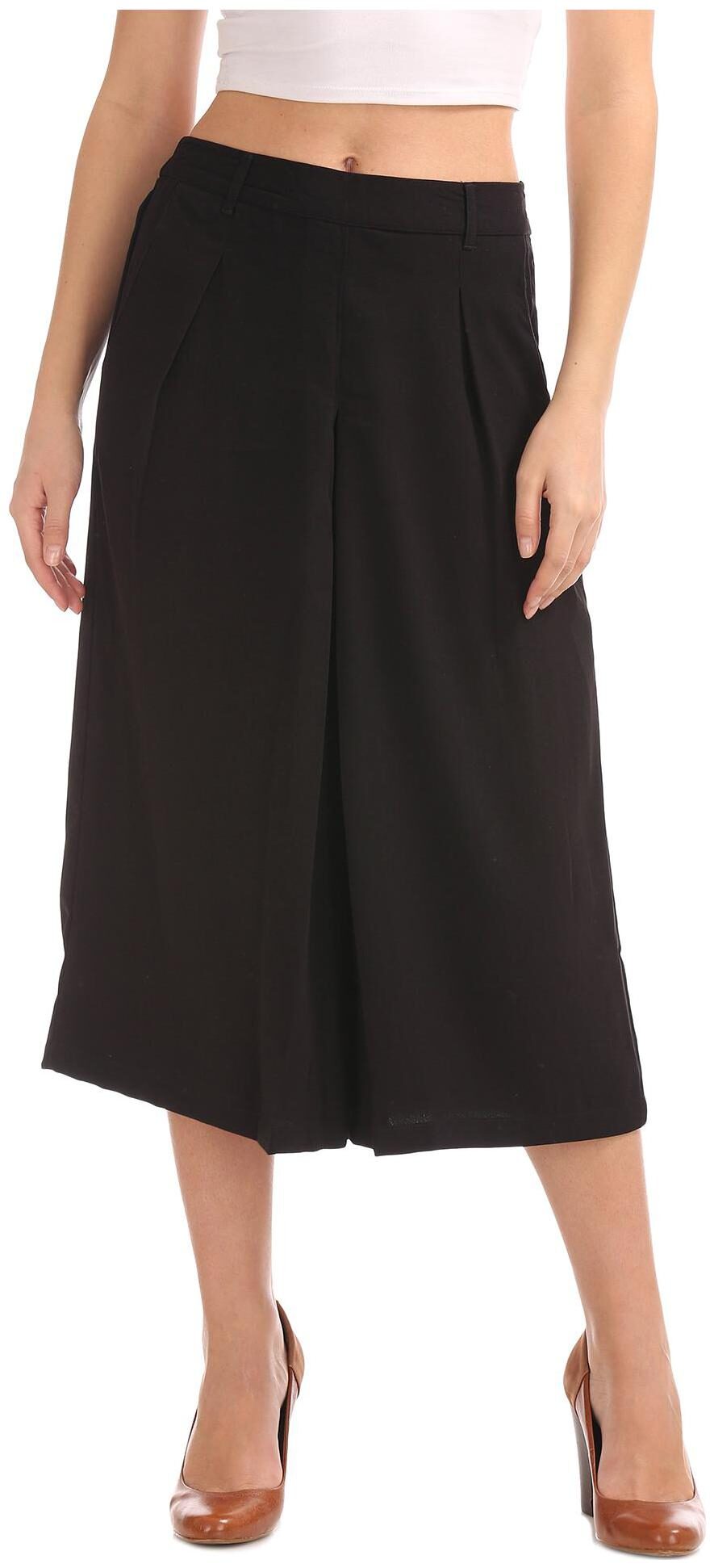

Bronz Women Black Regular fit Cullotes