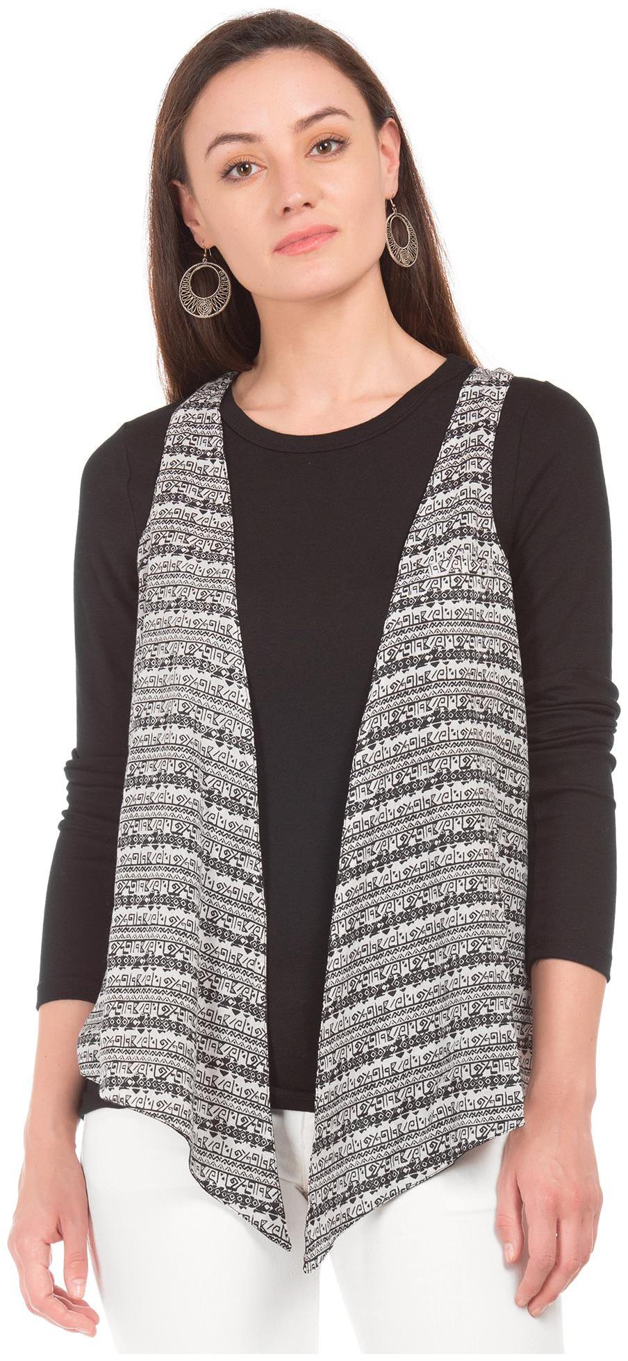 

Bronz Women Shrug - White
