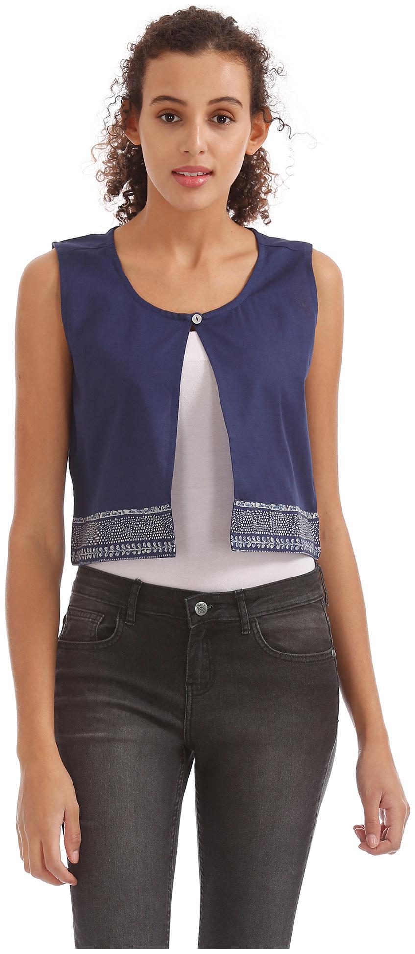 

Bronz Women Shrug - Blue