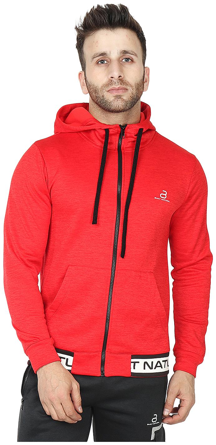 

Built Natural Hoodie Sweatshirt For Men Long Sleeve Pullover Tops Fleece with Pocket